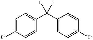 bis(4-broMophenyl)difluoroMethane Struktur