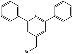 4-(bromomethyl)-2,6-diphenylpyridine Structure