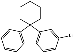 2'-broMospiro[cyclohexane-1,9'-fluorene] Struktur