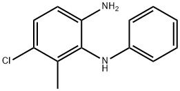 5-Chloro-6-Methyl-N1-phenylbenzene-1,2-diaMine Struktur