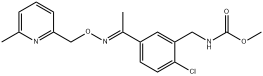 799247-52-2 甲基{2-氯-5-[(1E)-1-(6-甲基-2-吡啶基-甲氧亚胺基)乙基-苄基氨基甲酸酯