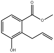 METHYL 2-ALLYL-3-HYDROXYBENZOATE 化学構造式