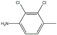 2,3-二氯-4-甲基苯胺, 80026-12-6, 结构式