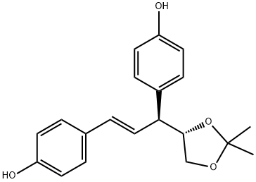 アガサレジノールアセトニド 化学構造式