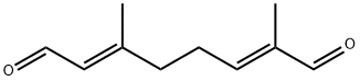 (E,E)-2,6-DiMethyl-2,6-octadienedial Struktur