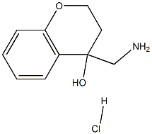 4-(氨基甲基)色满-4-醇盐酸盐, 80096-60-2, 结构式