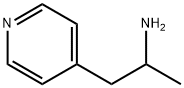 (1-メチル-2-ピリジン-4-イルエチル)アミン 化学構造式