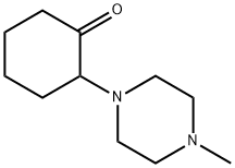 2-(4-Methylpiperazin-1-yl)cyclohexan-1-one 结构式