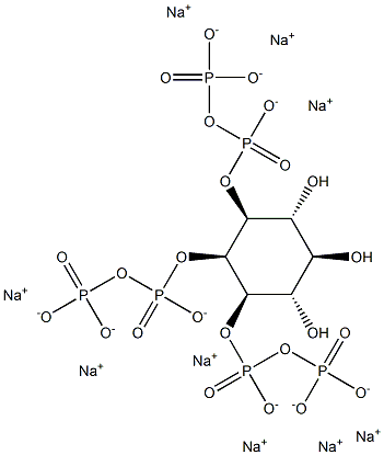 Myo-Inositol, cyclic 1,2:3,4:5,6-tris(P,P'-dihydrogen diphosphate) Structure
