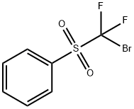 ブロモジフルオロメタンスルホニルベンゼン 化学構造式