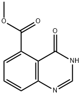 Methyl 4-oxo-3,4-dihydroquinazoline-5-carboxylate Structure