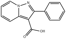 2-苯基吡唑并[1,5-A]吡啶-3-羧酸, 80537-07-1, 结构式