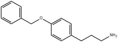4-苄氧基苯丙胺 结构式