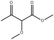 2-メトキシ-3-オキソブタン酸メチル 化学構造式