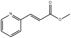 (E)-Methyl 3-(pyridin-2-yl)acrylate Structure