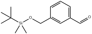3-[[[(1,1-二甲基乙基)二甲基甲硅烷基]氧基]甲基]苯甲醛 结构式