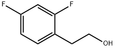 2,4-Difluorobenzeneethanol 化学構造式