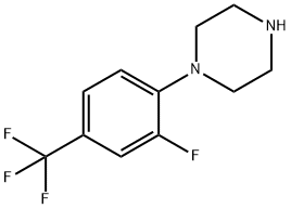 1-[2-氟-4-(三氟甲基)苯基]哌嗪,817170-70-0,结构式