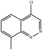 4-chloro-8-methylcinnoline Struktur