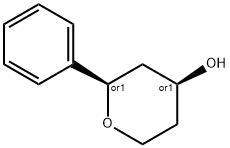 2-苯基四氢-2H-吡喃-4-醇, 82065-19-8, 结构式