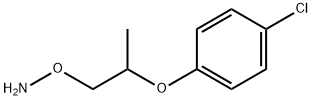 O-(2-(4-chlorophenoxy)propyl)hydroxylaMine Struktur
