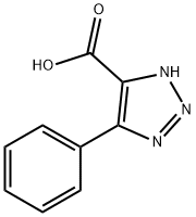 5-Phenyl-1H-1,2,3-triazole-4-carboxylic acid Structure