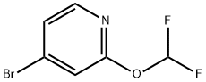 4-broMo-2-(difluoroMethoxy)pyridine Structure