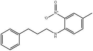 N-(4-Methyl-2-nitrophenyl)benzenepropanaMine Structure