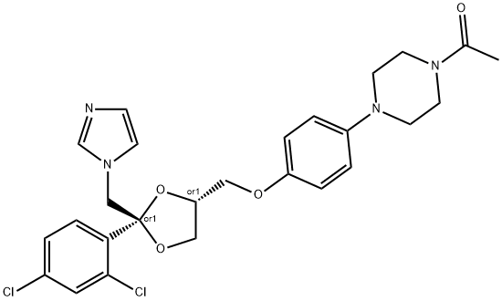 酮康唑杂质C, 83374-59-8, 结构式