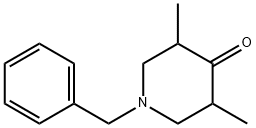 1-苄基-3,5-二甲基哌啶-4-酮, 836-21-5, 结构式
