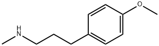 4-甲氧基-N-甲基-苯丙胺 结构式