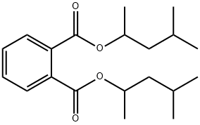 Bis(4-Methyl-2-pentyl) Phthalate 化学構造式