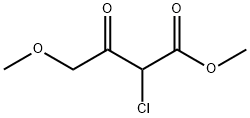 2-chloro-4-Methoxy-3-oxo-butanoic acid Methyl ester Structure