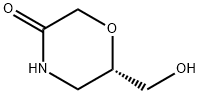 (S)-6-Hydroxymethyl-morpholin-3-one Structure