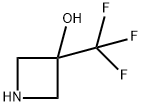 3-三氟甲基-3-吖丁啶醇 结构式