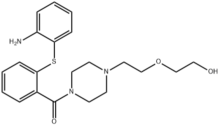 2-(2-(4-(Dibenzo[b,f][1,4]thiazepin-11-yl)piperazin-1-yl)ethoxy)ethanol