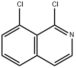 1,8-二氯异喹啉 结构式