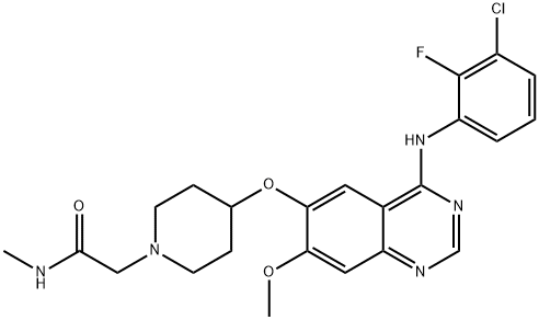 AZD8931 Struktur