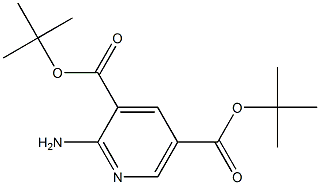 3,5-双(BOC-氨基)吡啶,849160-50-5,结构式