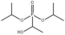 diisopropyl (1-hydroxyethyl)phosphonate Struktur