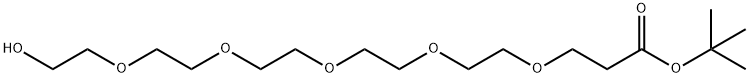 HO-PEG5-tBu Structure