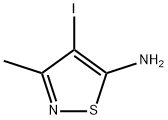 4-Iodo-3-Methylisothiazol-5-aMine Structure