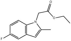 ethyl 2-(5-fluoro-2-Methyl-1H-indol-1-yl)acetate|851460-85-0