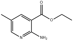 Ethyl 2-aMino-5-Methylnicotinate 结构式