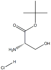 丝氨酸叔丁酯盐酸盐, 851511-53-0, 结构式