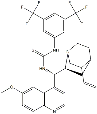 Epi-N-Quinyl-N’-bis(3,5-trifluoromethyl)
phenylthiourea Structure