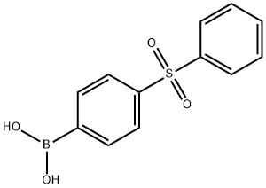 4-(phenylsulfonyl)phenylboronic acid Structure