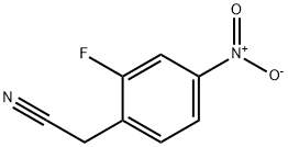 2-氟-4-硝基苯乙腈,853910-00-6,结构式