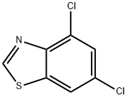 4,6-二氯苯并噻唑, 854059-32-8, 结构式