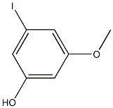 3-碘-5-甲氧基苯酚,855839-41-7,结构式
